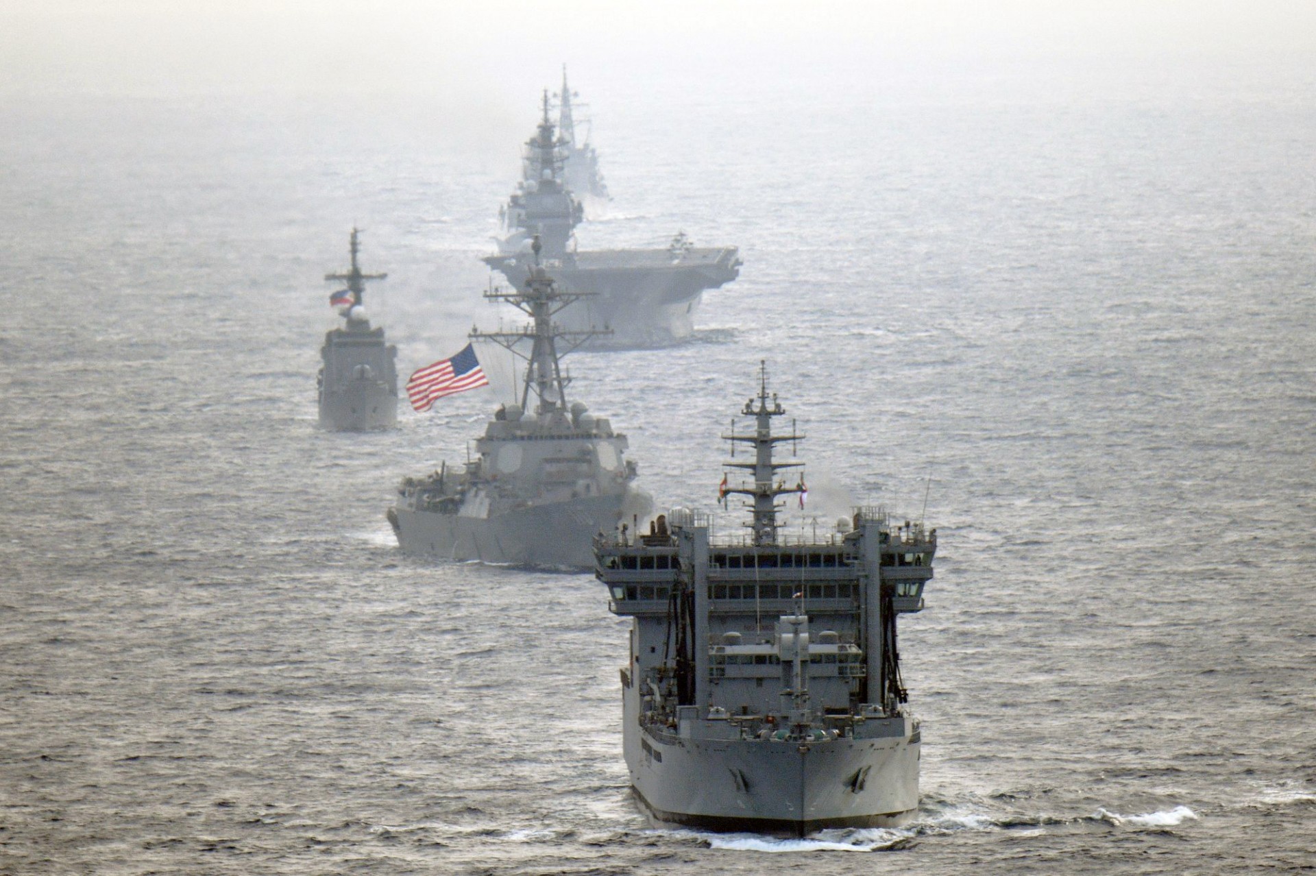 United States naval fleet in the South China Sea