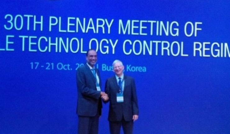 Indian representation at 30th plenary of the MTCR Indian representation at 30th plenary of the MTCR