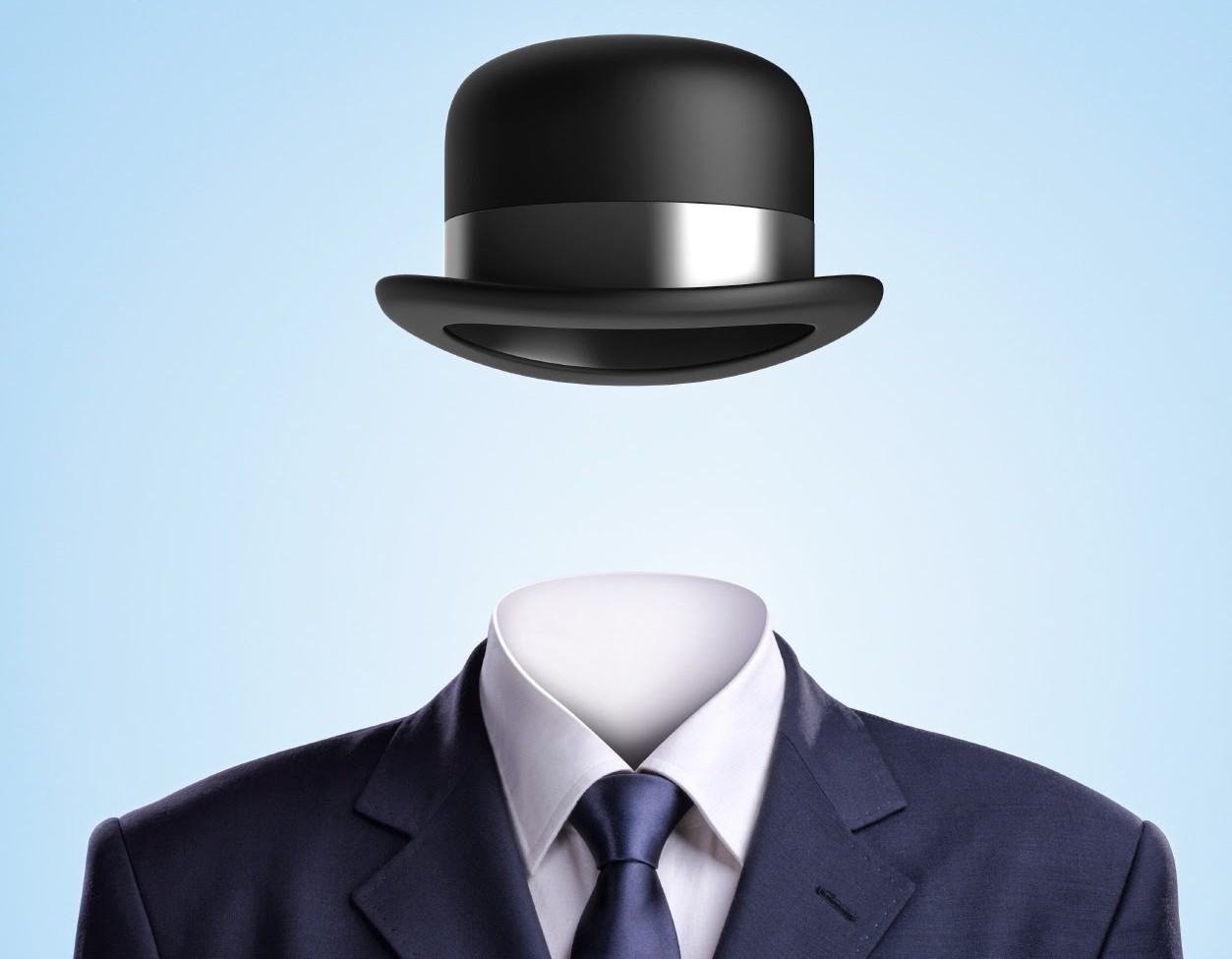 Invisible Man in a suit