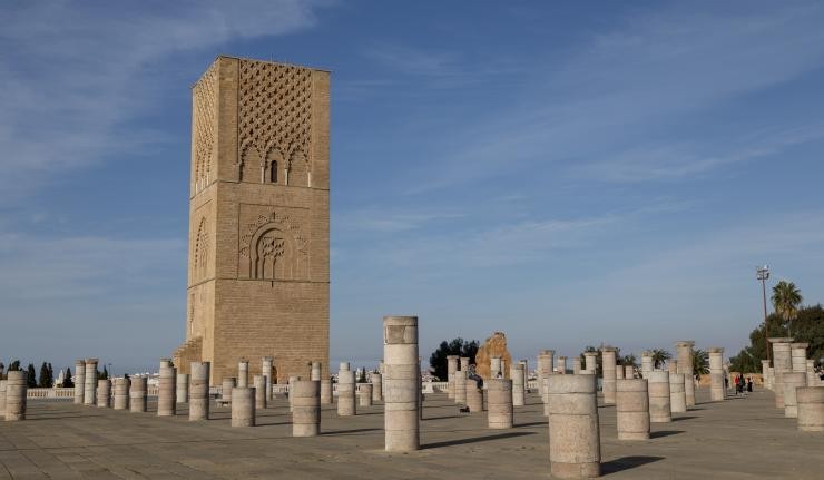 The Tour Hassan in Rabat