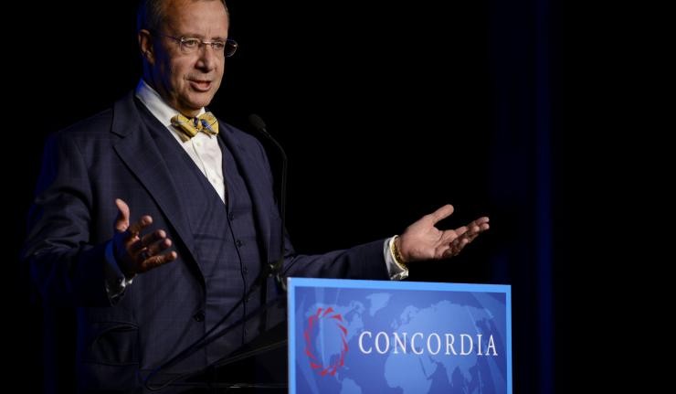 Former Estoinan President Toomas Hendrik Ilves Former Estoinan President Toomas Hendrik Ilves