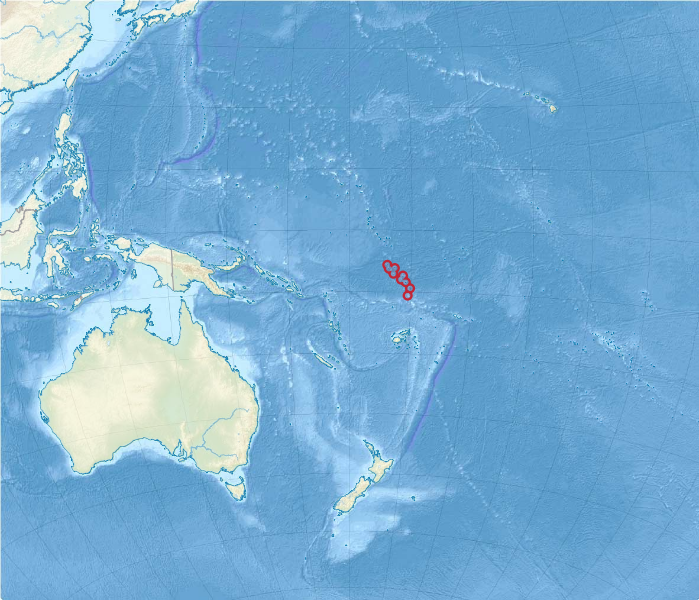 Tuvalu Map Tuvalu Map