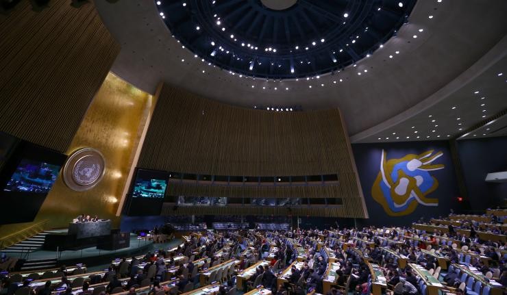The UN General Assembly