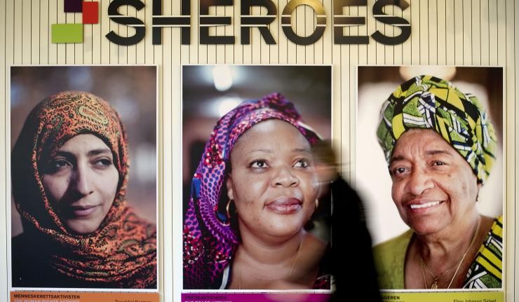 Ellen Johnson Sirleaf, Leymah Gbowee and Tawakkol Karman