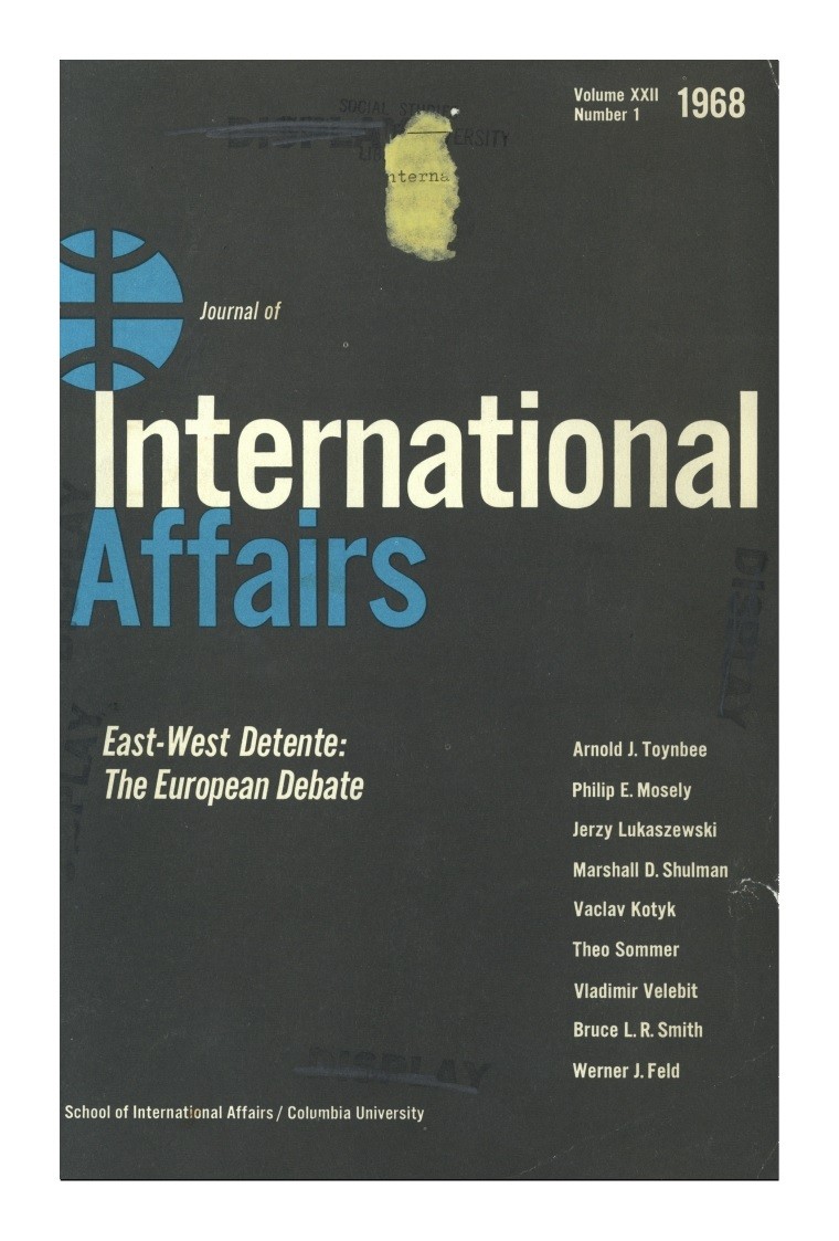 East-West Detente Cover Image