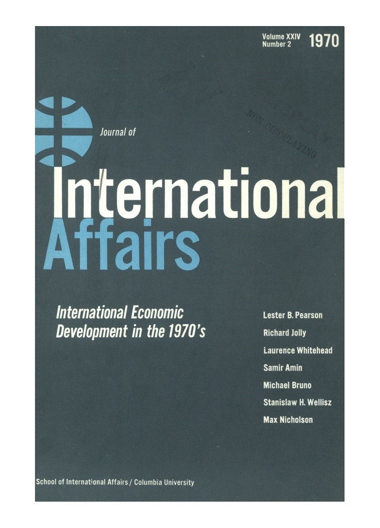 International Economic Development in the 1970s Cover Image