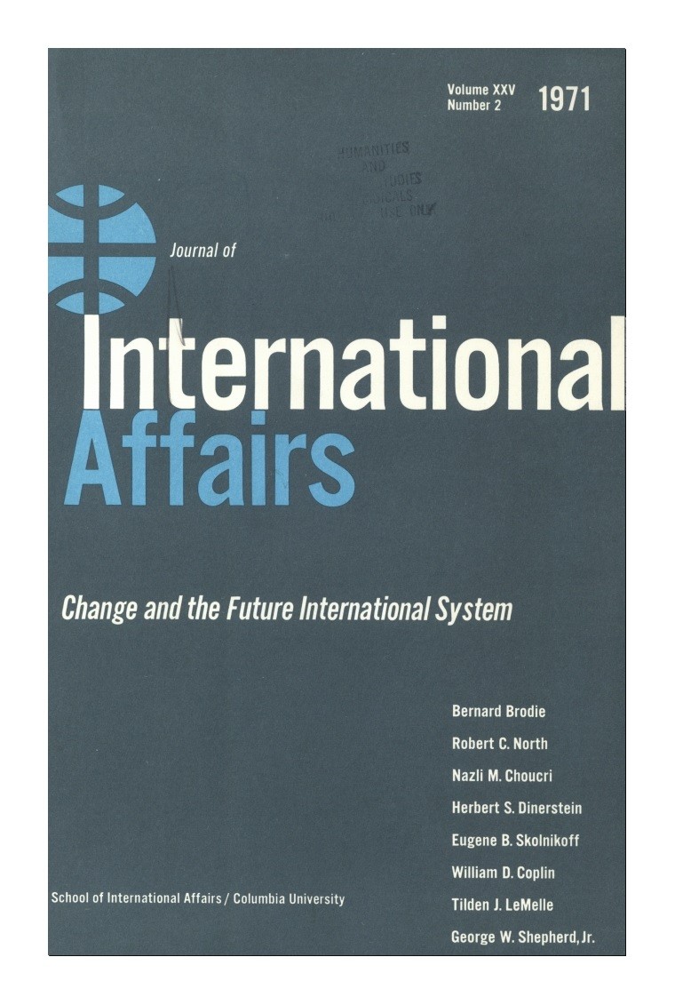 Change and the Future International System Cover Image