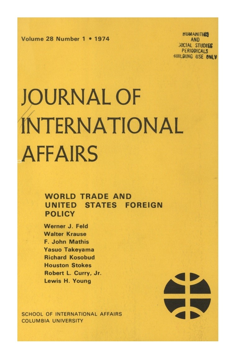 World Trade and United States Foreign Policy Cover Image