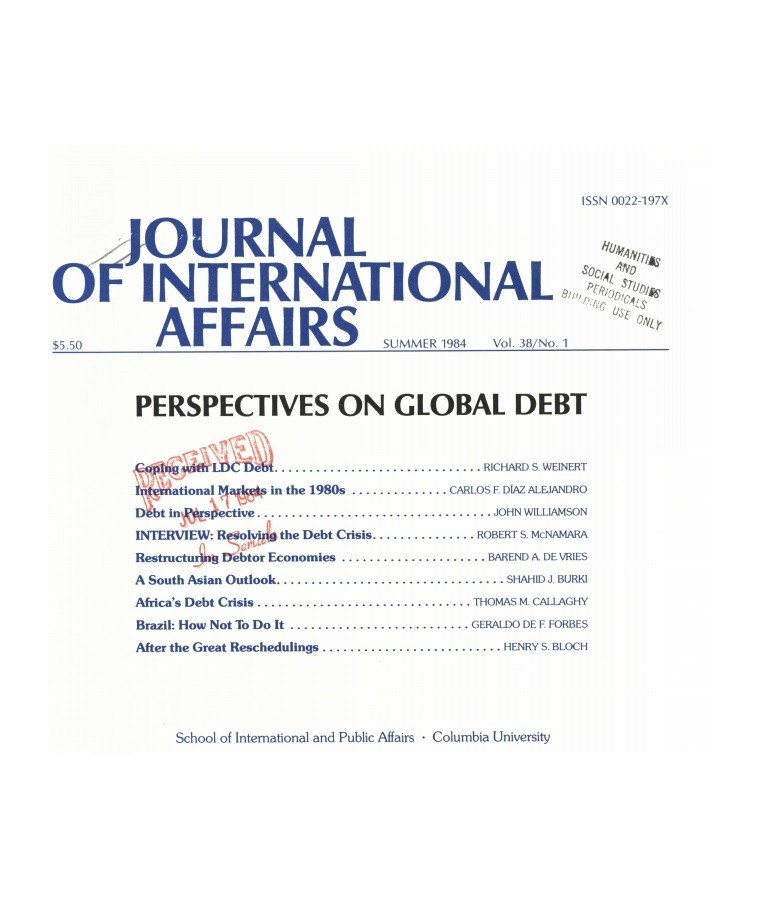 Perspectives on Global Debt Cover Image