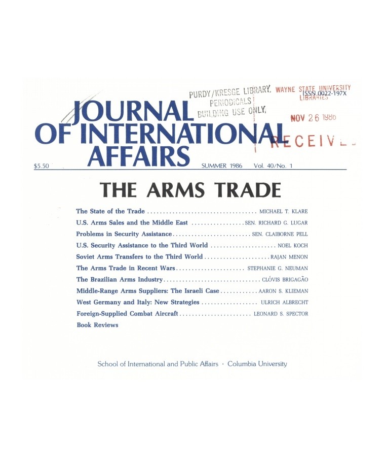 The Arms Trade Cover Image