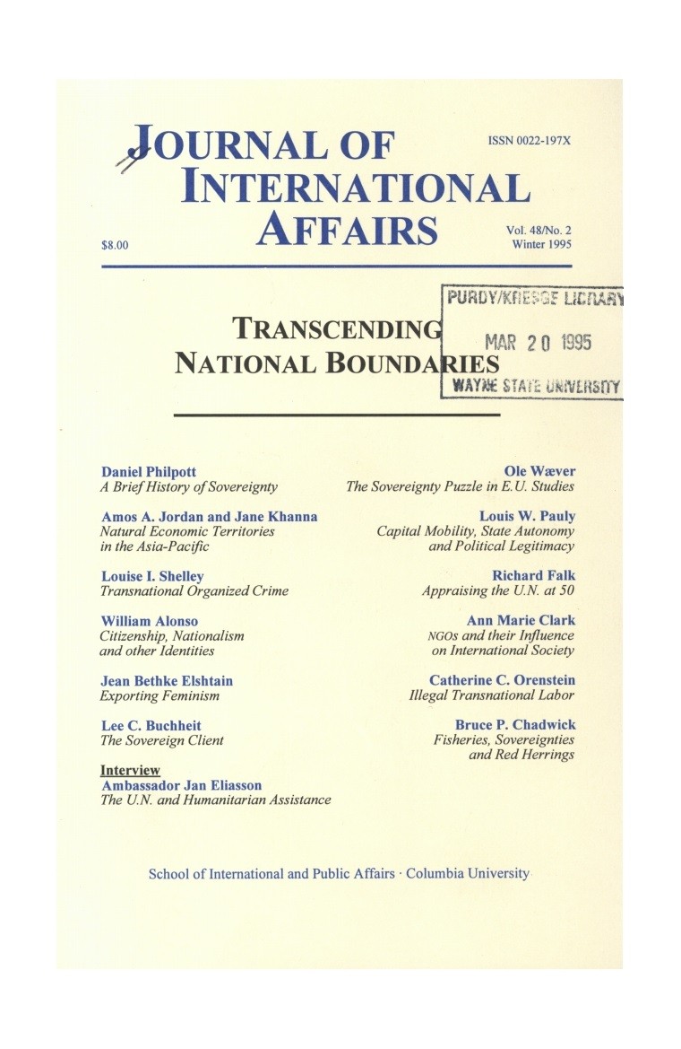 Transcending National Boundaries Cover Image