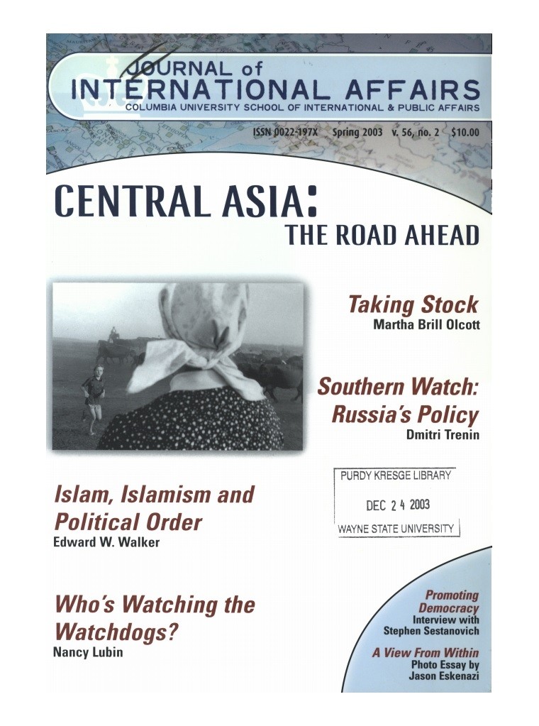 Central Asia Cover Image