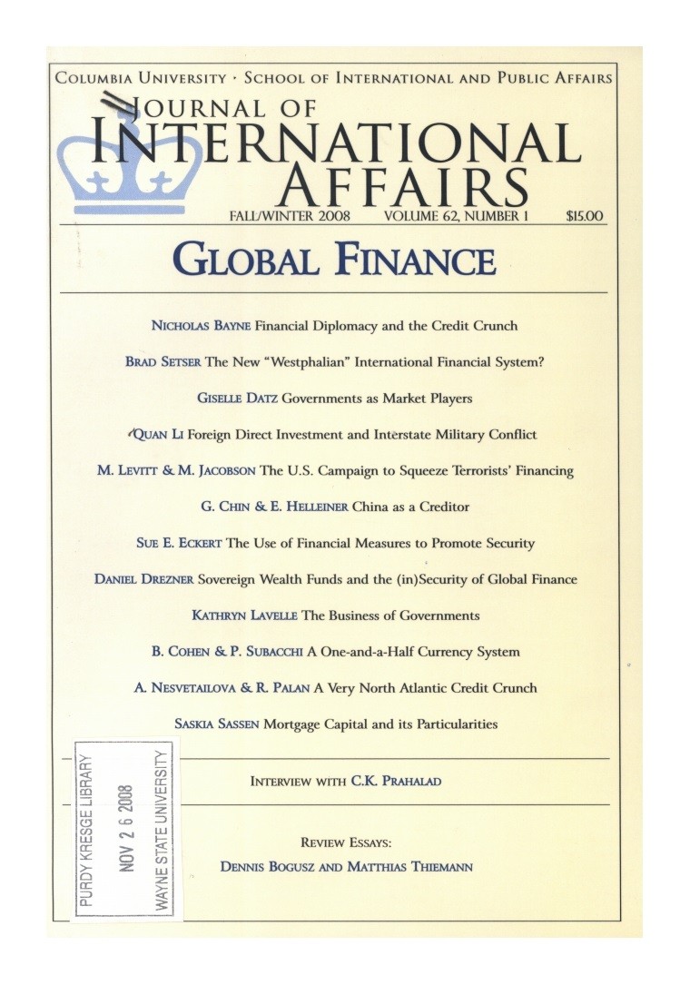 Global Finance Cover Image