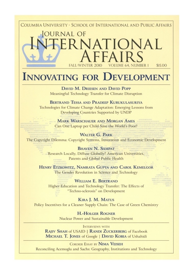 Innovating for Development Cover Image