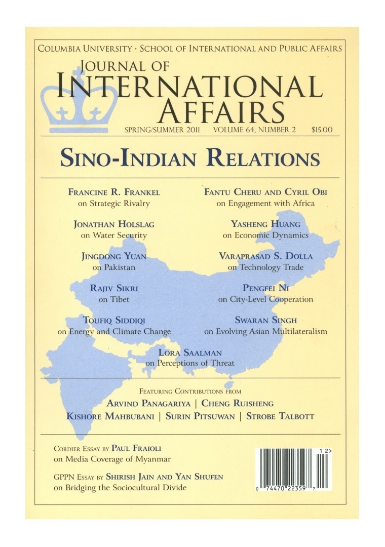 Sino-Indian Relations Cover Issue