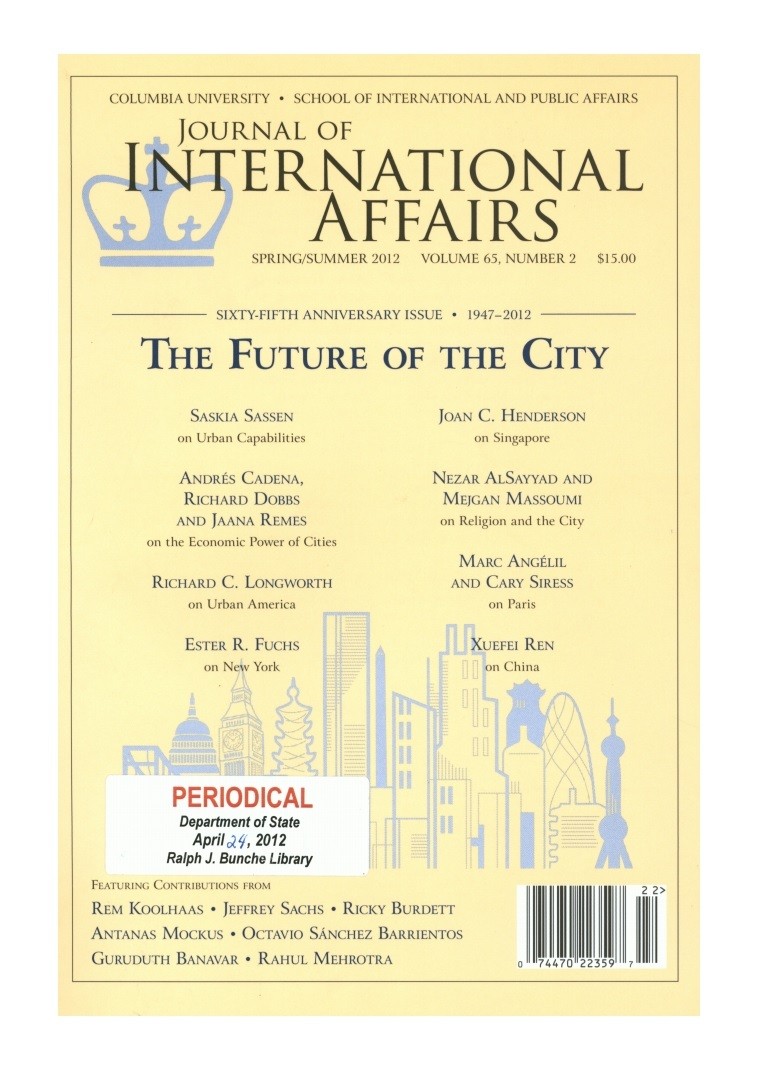 The Future of the City Cover Image