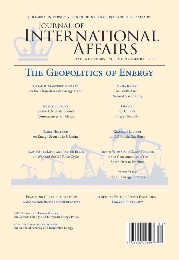 The Geopolitics of Energy Cover Image