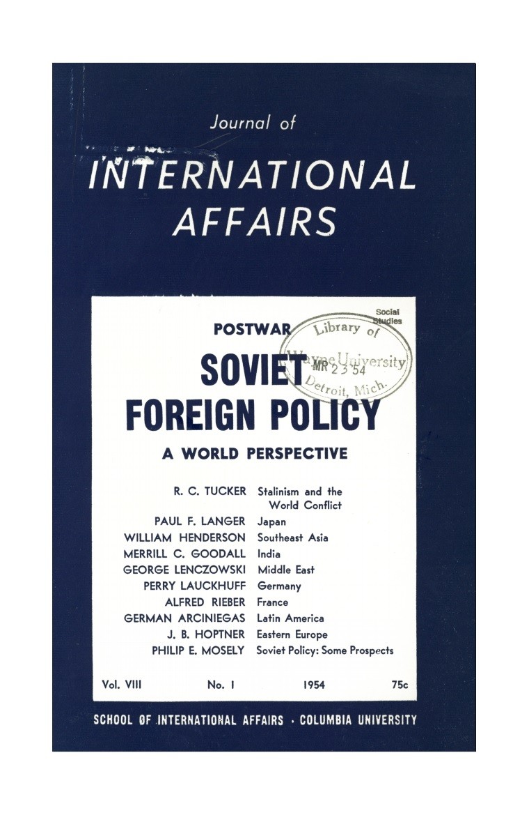 Postwar Soviet Foreign Policy Cover Image