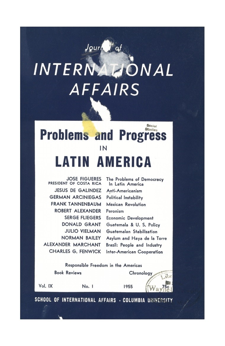 Problems and Progress in Latin America Cover Image
