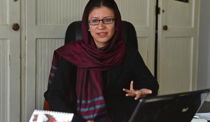 Shaharzad Akbar of Afghanistan