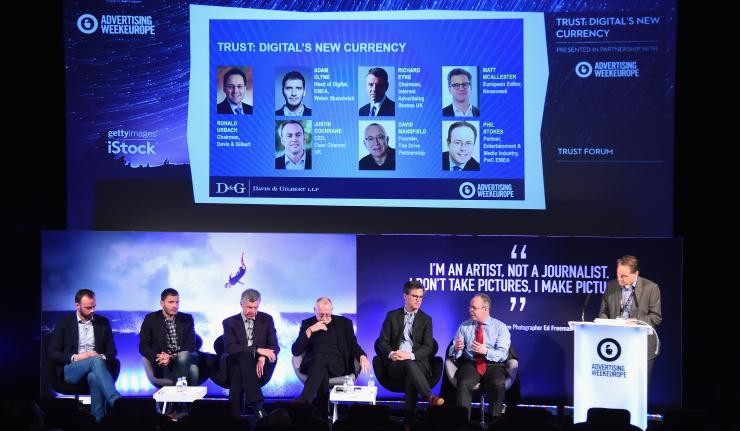 Digital Trust panel at Advertising Week Europe