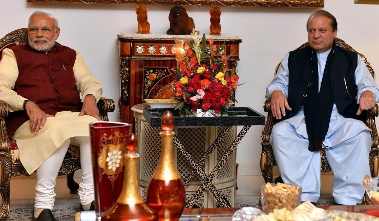 Narendra Modi and Nawaz Sharif