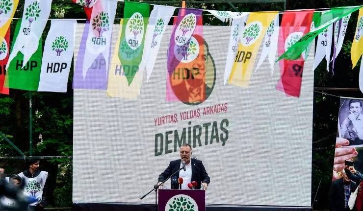Selahattin Demirtas' political rally