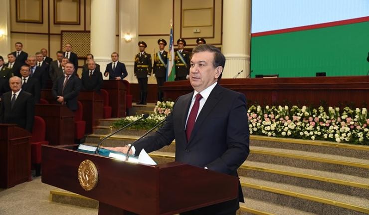 President Shavkat Mirziyoev of Uzbekistan