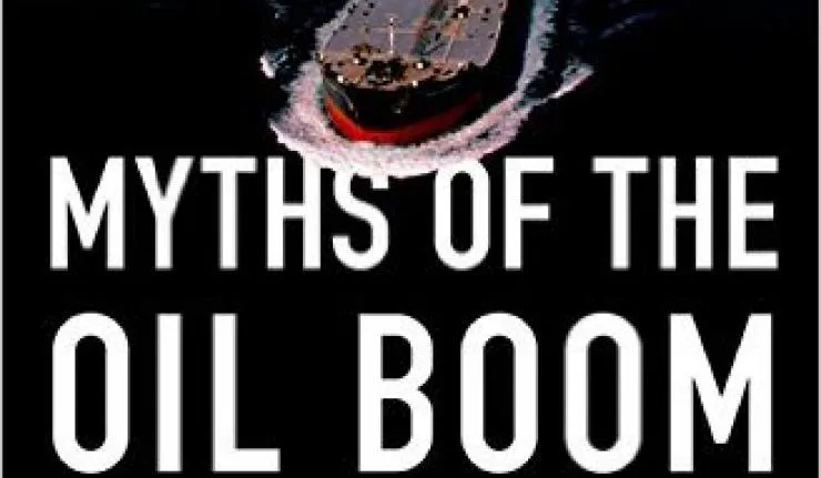 Myths of the Oil Boom by Steve A Yetiv Cover Art