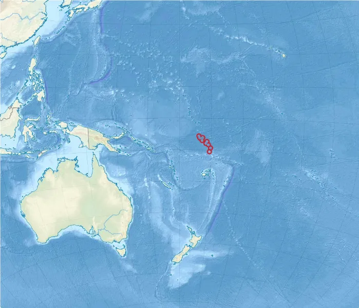Tuvalu Map