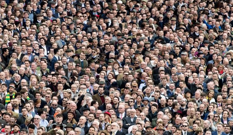 Mob of Protestors at a rally