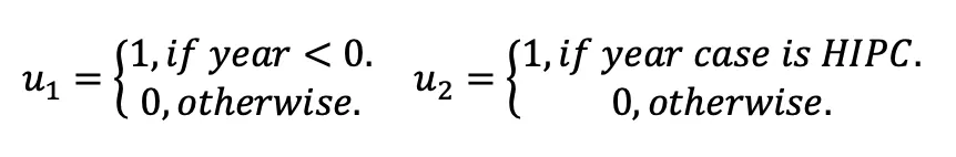 u1 and u2 definitions