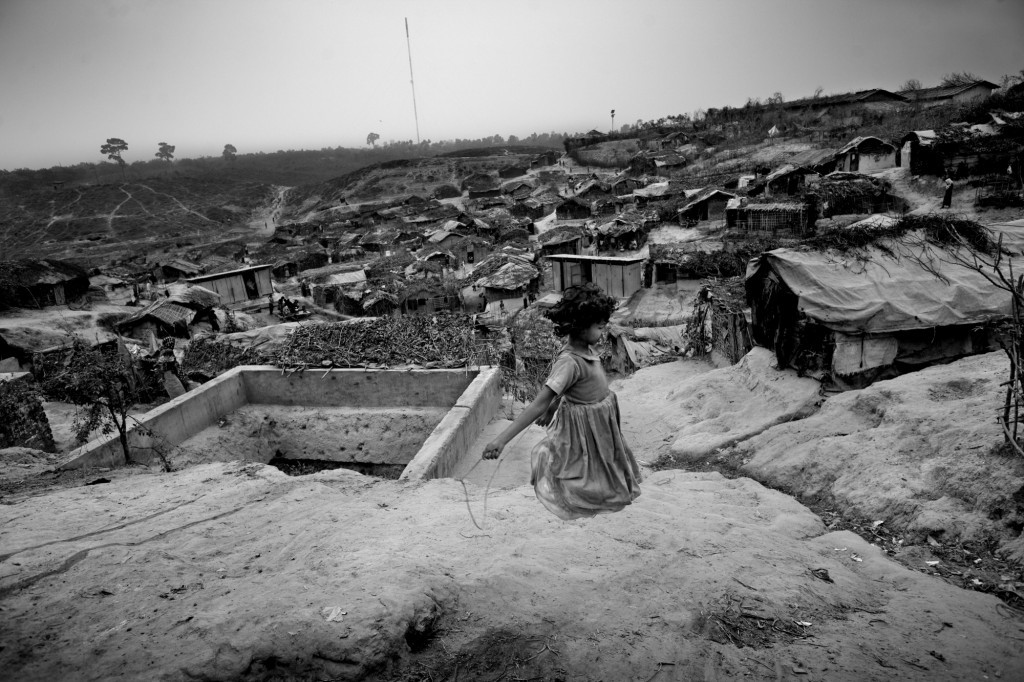 Many children are born and raised in the camp. They are born as children without any citizenship. They are neither Bangladeshi nor Burmese. Many children are born and raised in the camp. They are born as children without any citizenship. They are neither Bangladeshi nor Burmese.