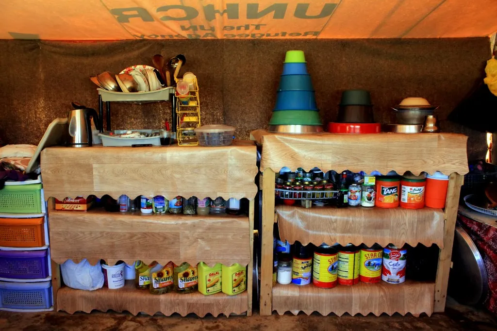 The family's kitchen. (Credit: Zenobia Azeem, October 2014)