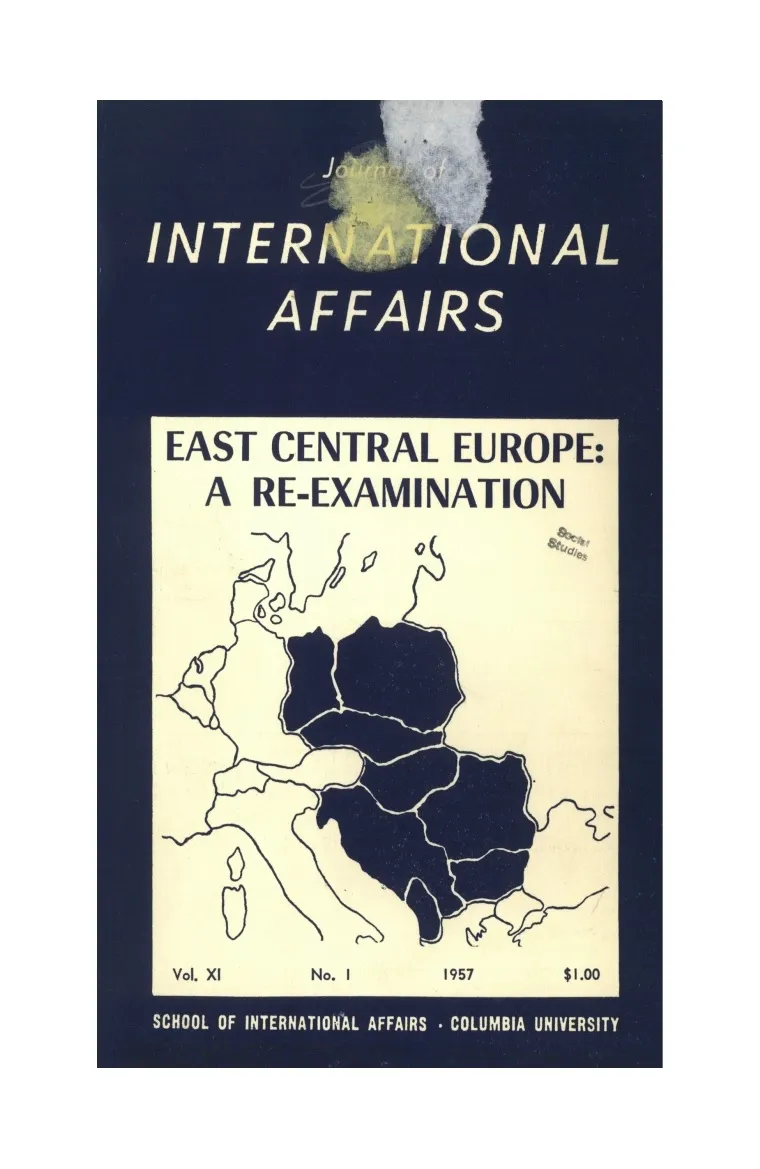 East Central Europe Cover Image