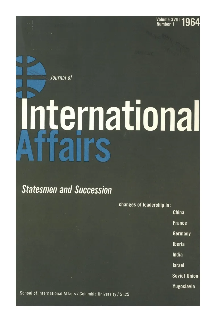 Statesmen and Succession Cover Image