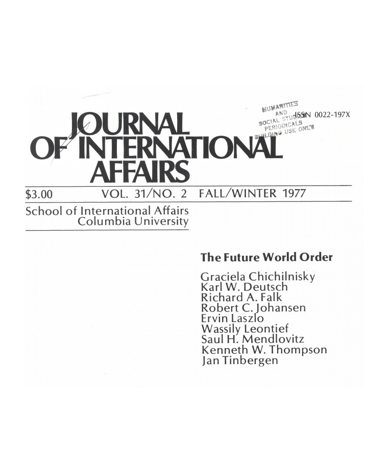 The Future World Order Cover Image