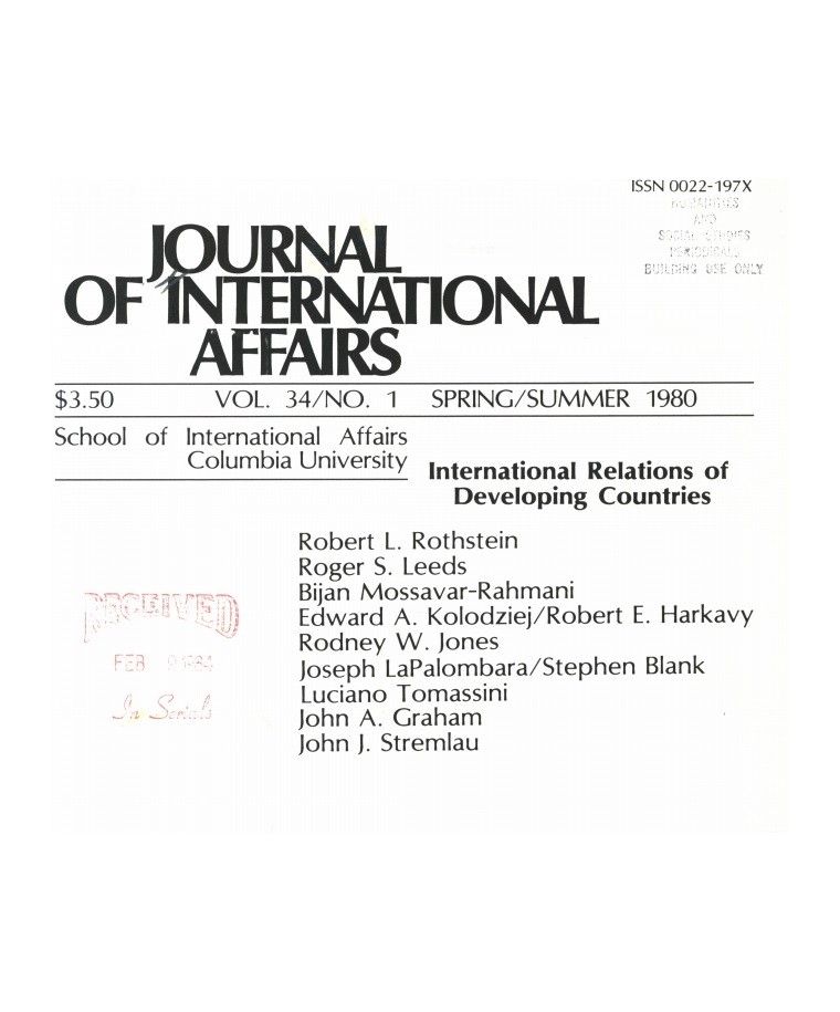 International Relations of Developing Countries Cover Image