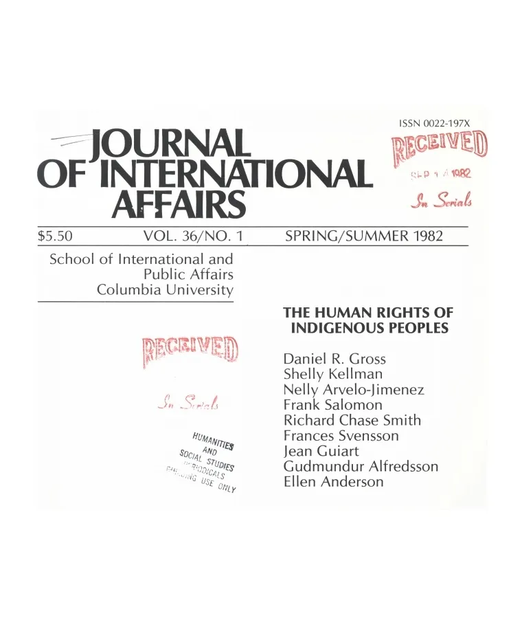 The Human Rights of Indigenous Peoples Cover Image