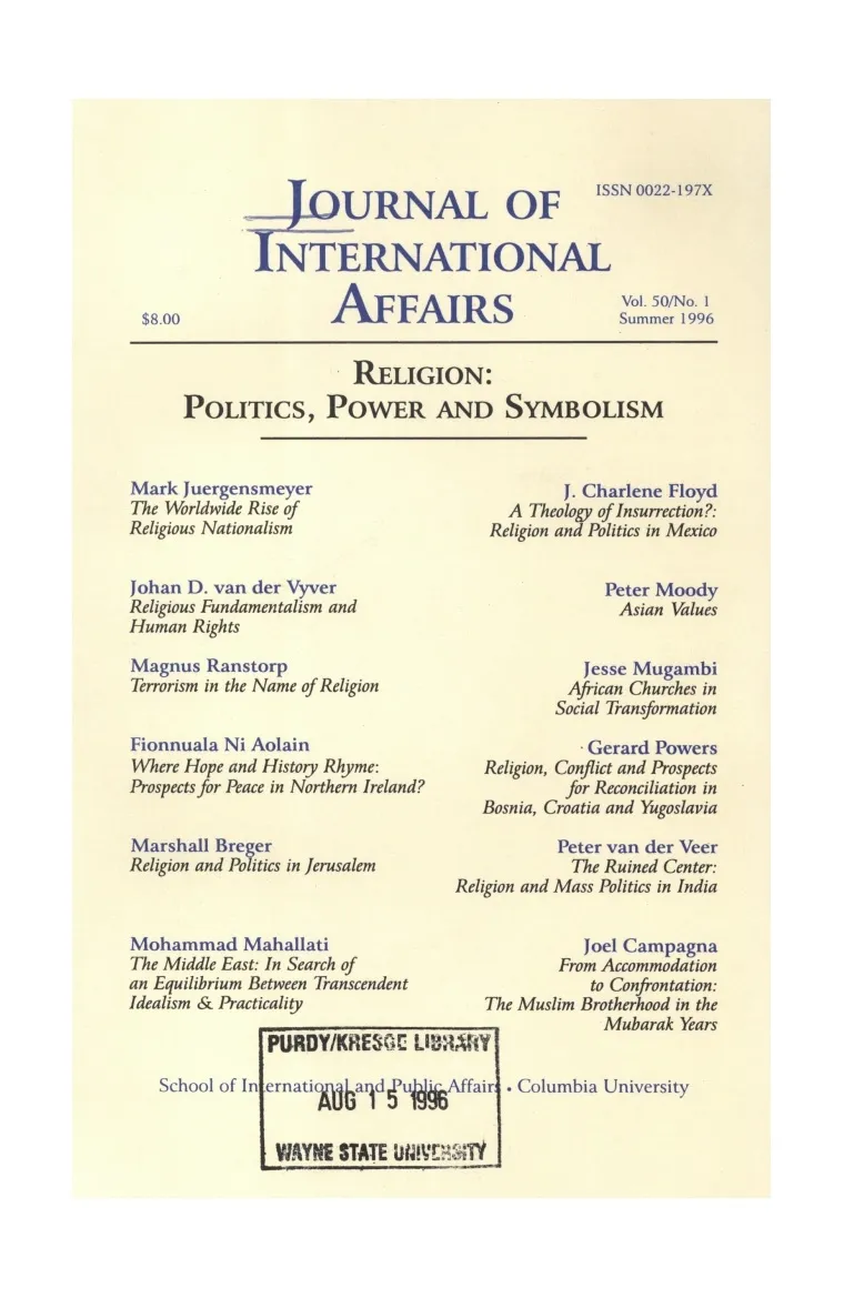 Religion Cover Image