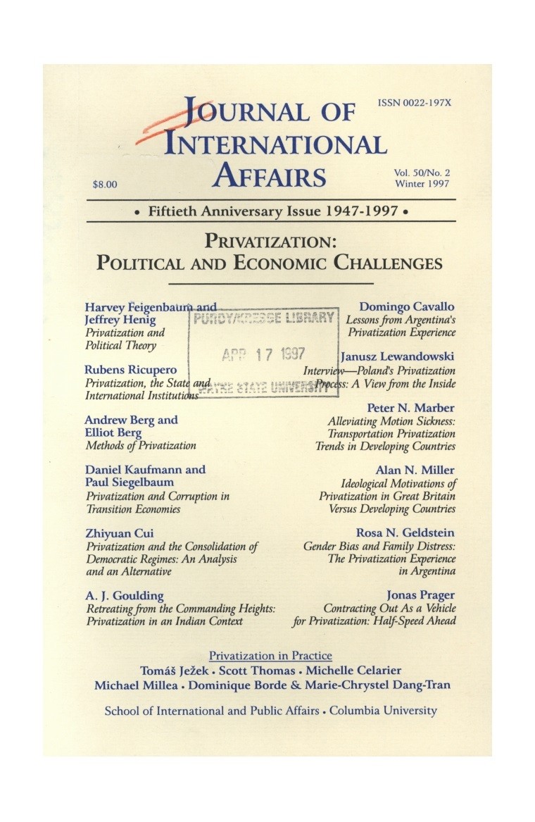 Privatization Cover Image