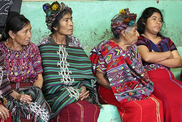 Indigenous Guatemalan women in 2013
